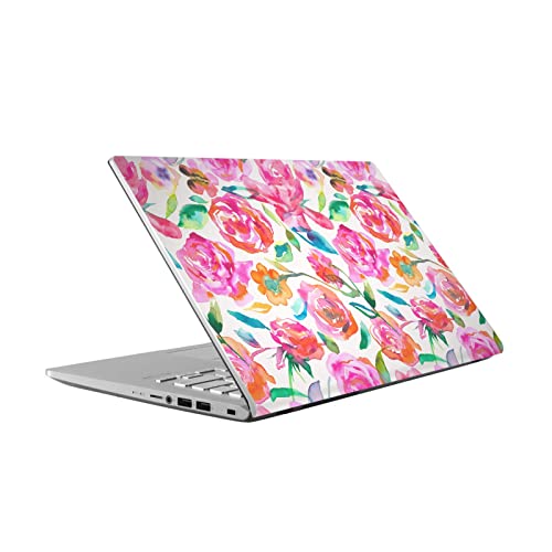 Autocollant ASUS Vivobook 14 Fleur pour Personnaliser Votre Bureau Café