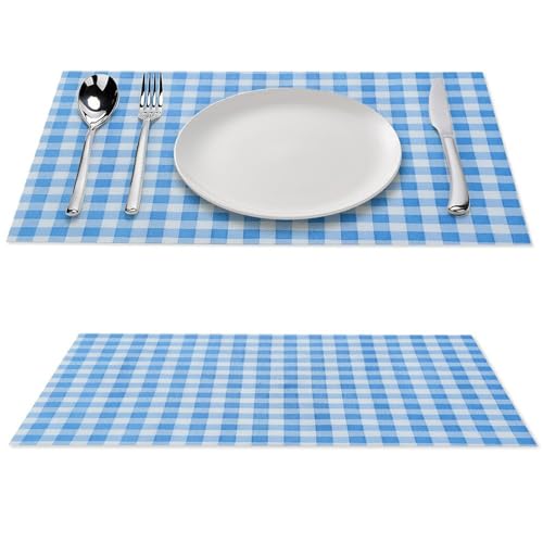 Sets de table antidérapants lot de 4 lavables et imperméables en PVC - 2