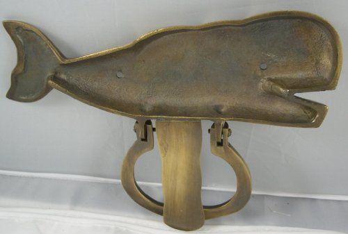 Brass Whale Doorknocker #TOP1