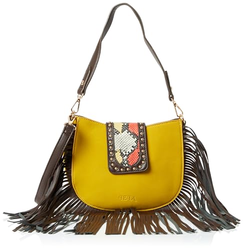 Sac à bandoulière femme jaune ZITHA pour en finir avec les sacs lourds