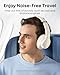Soundcore by Anker Q20i Hybrid Active Noise Cancelling Headphones, Wireless Over-Ear Bluetooth, 40H Long ANC Playtime, Hi-Res Audio, Big Bass, Customize via an App, Transparency Mode (White)
