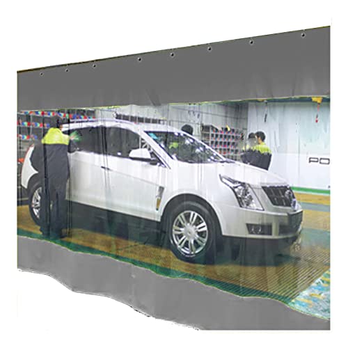 KFGDFD Cloison Anti-poussière Et Rideau Anti-Pluie Rideau Coulissant Anti-poussière Rideau en Coton Épais Résistant au Froid, Lave-Auto,Terrasse, 47 Tailles (Size : 1x2.2m)