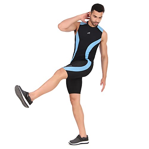 Image of ReDesign Apparels Nylon Compression Shorts Tights for Multi Sports (Color Options)