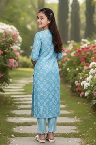 Image of Girls Girls Kurta Set