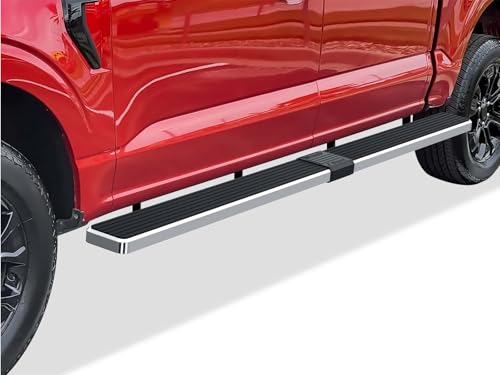 Estribos APS para Ford F150 2015-2026, acero inoxidable