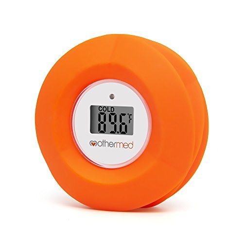 MotherMed Baby Bath Thermometer and Floating Bath Toy Bathtub and Swimming Pool Thermometer