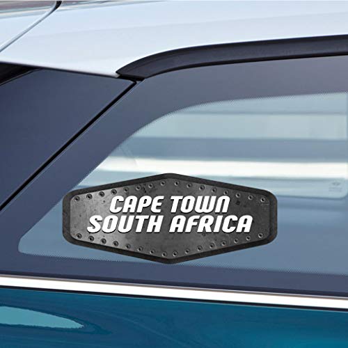 Makoroni Cape Town South Africa - CAR Magnet - Magnetic Bumper Sticker 3x8 or 4.5x10.5 inc.