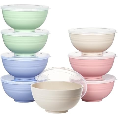 Greentainer Unbreakable Cereal Bowl Set Cover