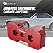 Bevinsee Transmission Mount Insert 8K0399151BD Compatible with Audi B8 B8.5 A4 S4 RS4 A5 S5 RS5 Q5 SQ5 Billet Aluminum Red