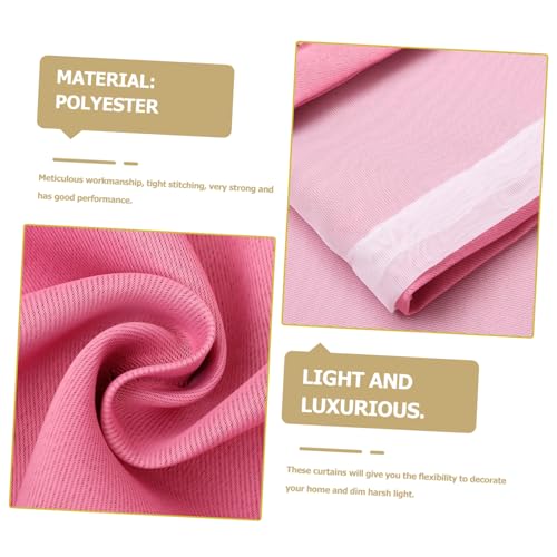 Cortinas opacas estilo princesa para decoración de dormitorio y ventanas de casa 6