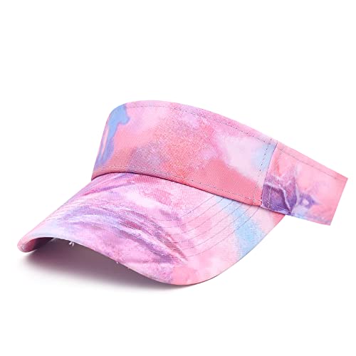 Image of ANDICEQY Sport Sun Visor Hats Adjustable Empty Top Baseball Cap Cotton Ball Caps for Women and Men