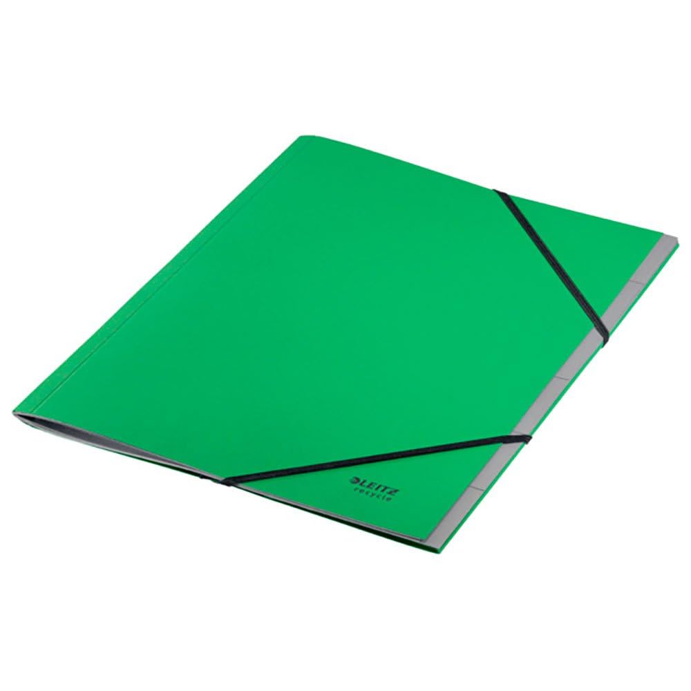 Leitz Cardboard Folder 6 Positions A4 Recycle 100% Green 39140055