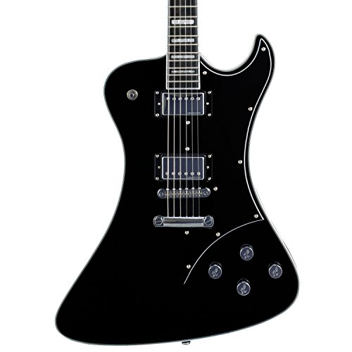 Hagstrom FANT-BLK Guitare électrique 6 cordes Noir Full Noir - Les Beatles, Paul McCartney, John Lennon, RIngo Starr, George Harrison Hagstrom FANT-BLK Guitare électrique 6 cordes Noir Full Noir – Image 4