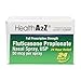 HealthA2Z® Fluticasone Propionate Nasal Spray | 50 mcg per Spray | 24 Hour Allergy Relief | 144 Sprays | 0.62 fl oz. (18.2mL) (0.62 fl oz. (Pack of 1))