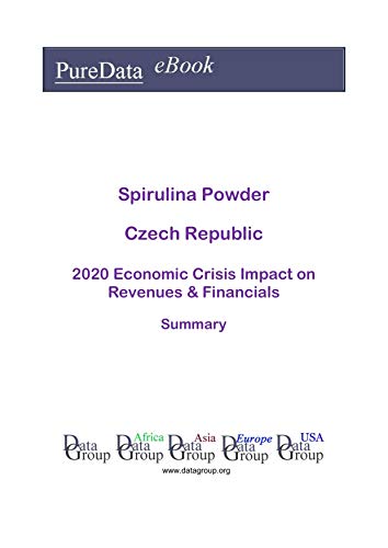 Spirulina Powder Czech Republic Summary: 2020 Economic Crisis Impact on Revenues & Financials (Engli