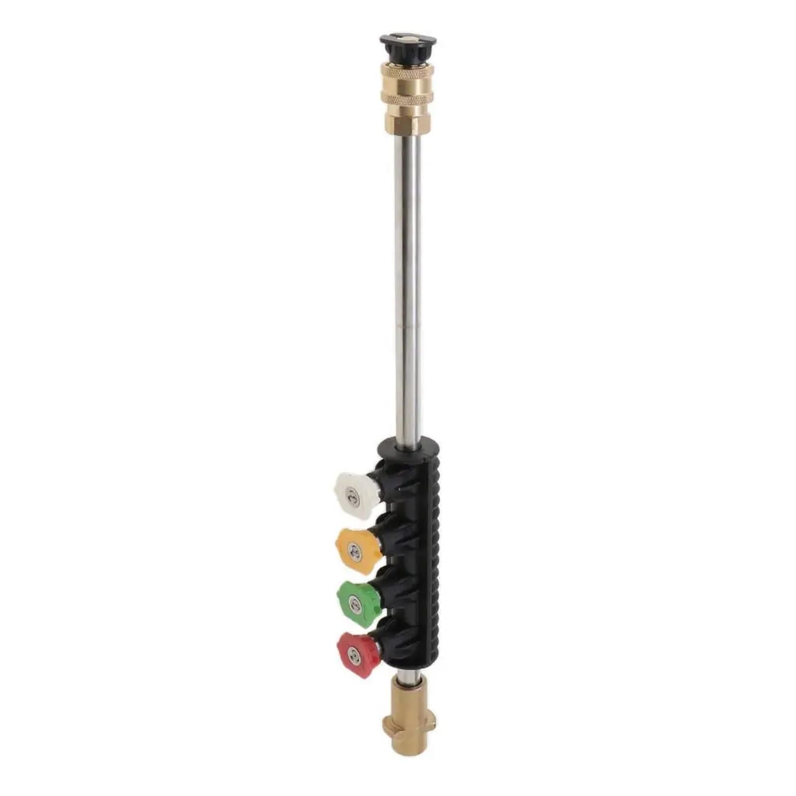 Varita de Lavado a presión, extensión Varilla pulverizadora Cobre, Kit 5 Puntas Boquilla pulverización for Limpieza Ventanas Coche y hogar K2 K3 K5 Adecuado para Jardines y azoteas