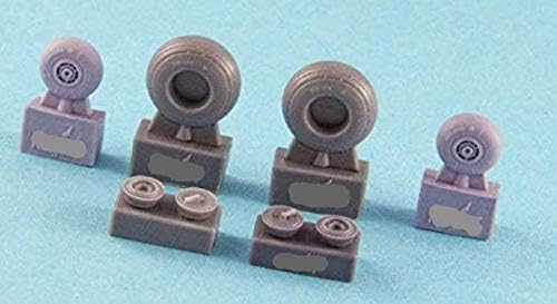 Reskit RS 48-0041 - Wheels for Helicopter MI-24 / MI-35 Resin Model 1/48 Scale