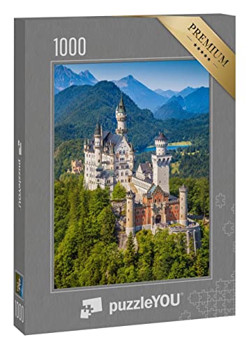 puzzleYOU: Puzzle 1000 Teile „Schloss Neuschwanstein, erbaut im 19. Jahrhundert für König Ludwig II.“ - aus der Puzzle-Kollektion Schloss Neuschwanstein Cover