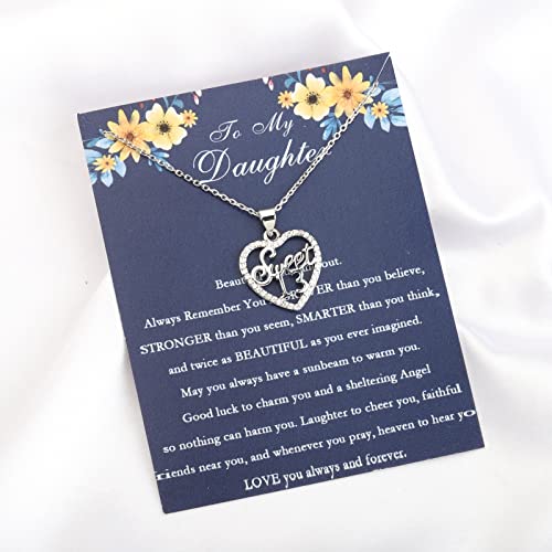 FUSTMW 13th Birthday Necklace Sweet 13 Gifts 13 Year Old Birthday Jewelry Gifts Sweet Thirteen Birthday Gifts3