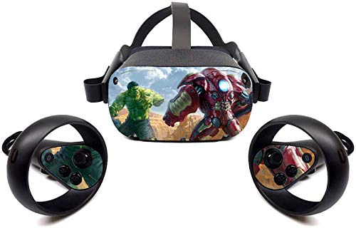 Super Hero Stickers Skin for Oculus Quest, Protective, Durable, and Unique Vinyl Decal Wrap Cover | Easy to Apply, Remove, and Change Styles by ok anh yeu