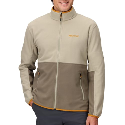 MARMOT Men's Rocklin Full-Zip Jacket Classic, Warm, Lightweight