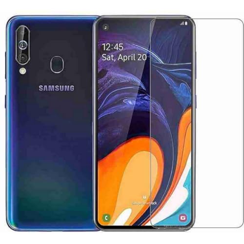 Image of Embed HD-Clear Screen Guard for Samsung Galaxy A60 - Harder or Durable Plastic & More Impact-Resistant Than Glass, with Free Installation Kit