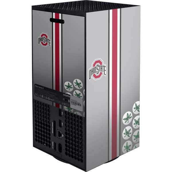 Skinit Decal Gaming Skin Compatible with Xbox Series X Console - Officially Licensed Ohio State University Buckeyes Design