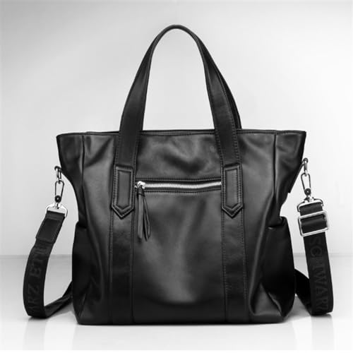 Genuine Leather Men's Handbag Korean Men's Business Briefcase Layer Cowhide Computer Bag3