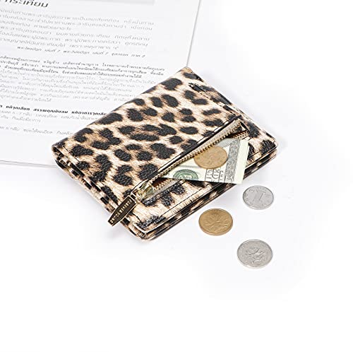 Women Wallets Small Bifold Leather Pocket Wallet Ladies Mini Short Purse3
