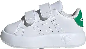 Tênis Adidas Advantage Bubble Infantil Branco e Verde