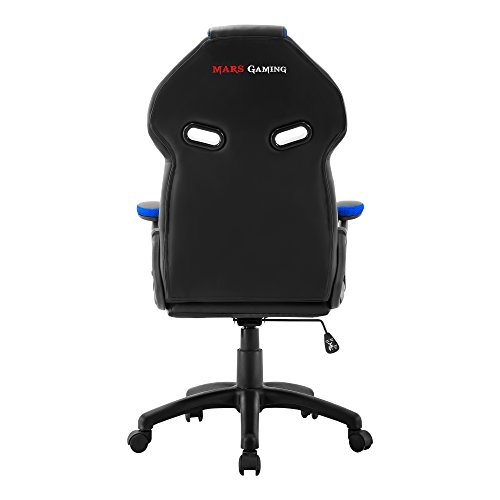 Mars-Gaming-MGC118BBL-Silla-Gaming-Ergonomica-en-PU-y-Nylon-Regulable-Azul