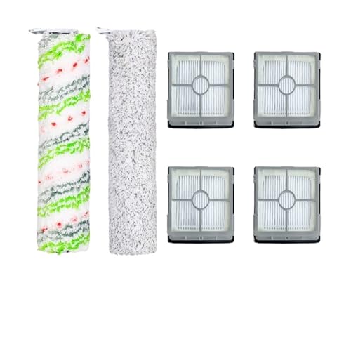 �u���V���[���[HEPA�t�B���^�[�L�b�g�ABissell(�r�b�Z��) Crosswave X7 Pet Pro 2832E���C�����X�N���[�i�[�ƌ݊�������B����\�ȃf�B�[�v�N���[�j���O(4�Z�b�g)