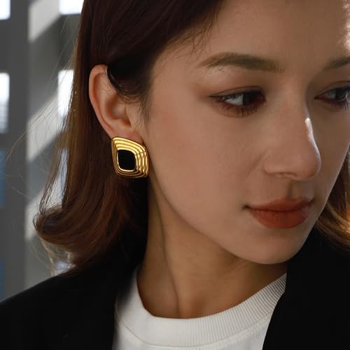 Chunky Gold Earrings for Women2