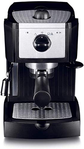 GLJTUO Machine À Café Expresso 15 Bars, Capuccino, Mousse De Lait, 1 100 W, Capacité 1 L, Bac D'Égouttage Amovible, Buse Vapeur Compatible avec La...