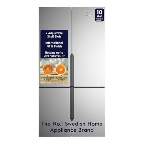 Electrolux 634L Frost Free Side by Side French Door Refrigerator,...
