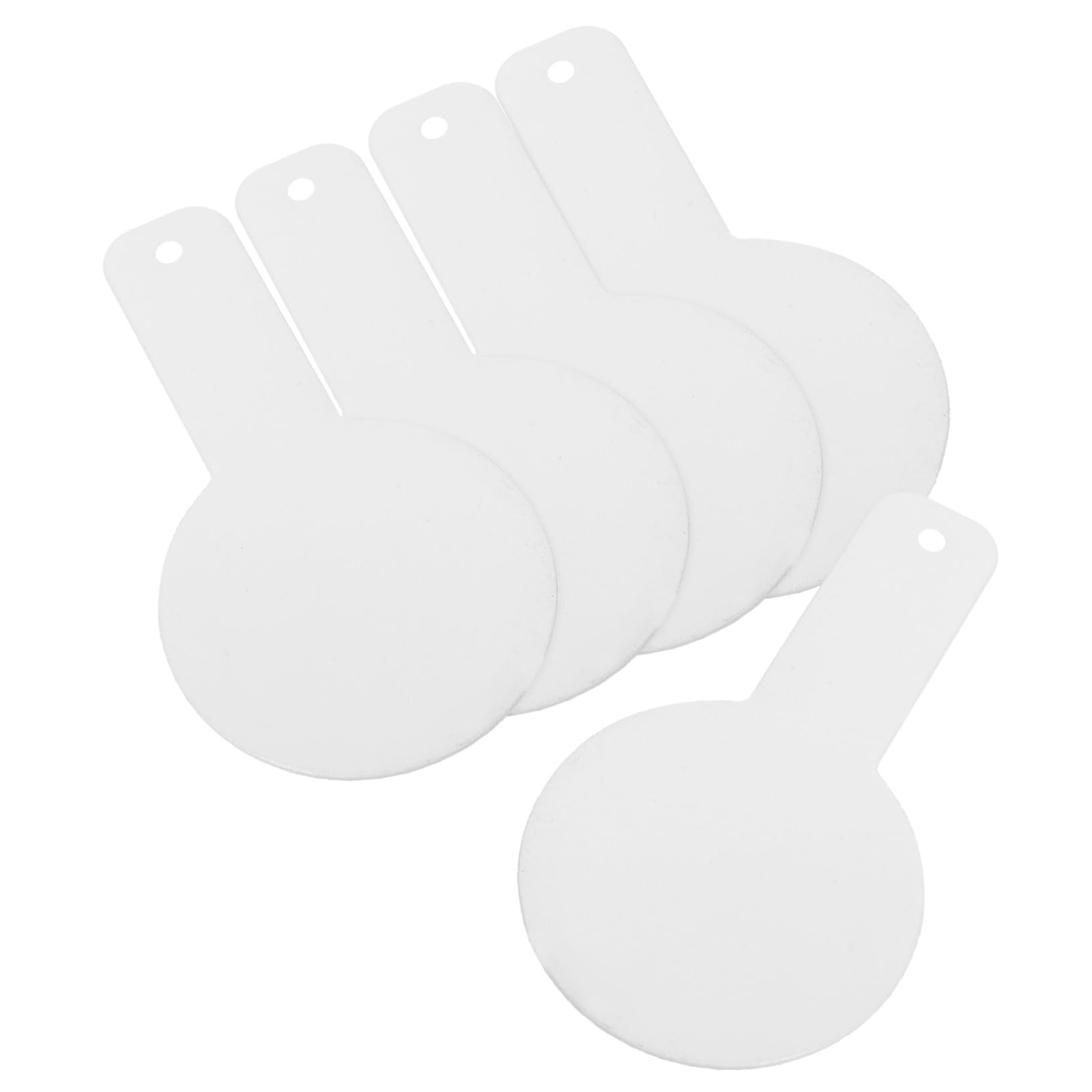 Toyvian 5sets Iron Targets Game Training Targets Portable Shooting Range Supplies 5pcs*5
