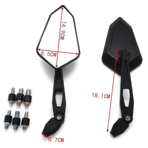 Espejo retrovisor de motocicleta para CB500X CB400X y Silverwing 2