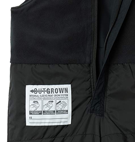 Columbia 1523651-BLCK G-M Youth Boys Snowslope Ii Bib thumb #3