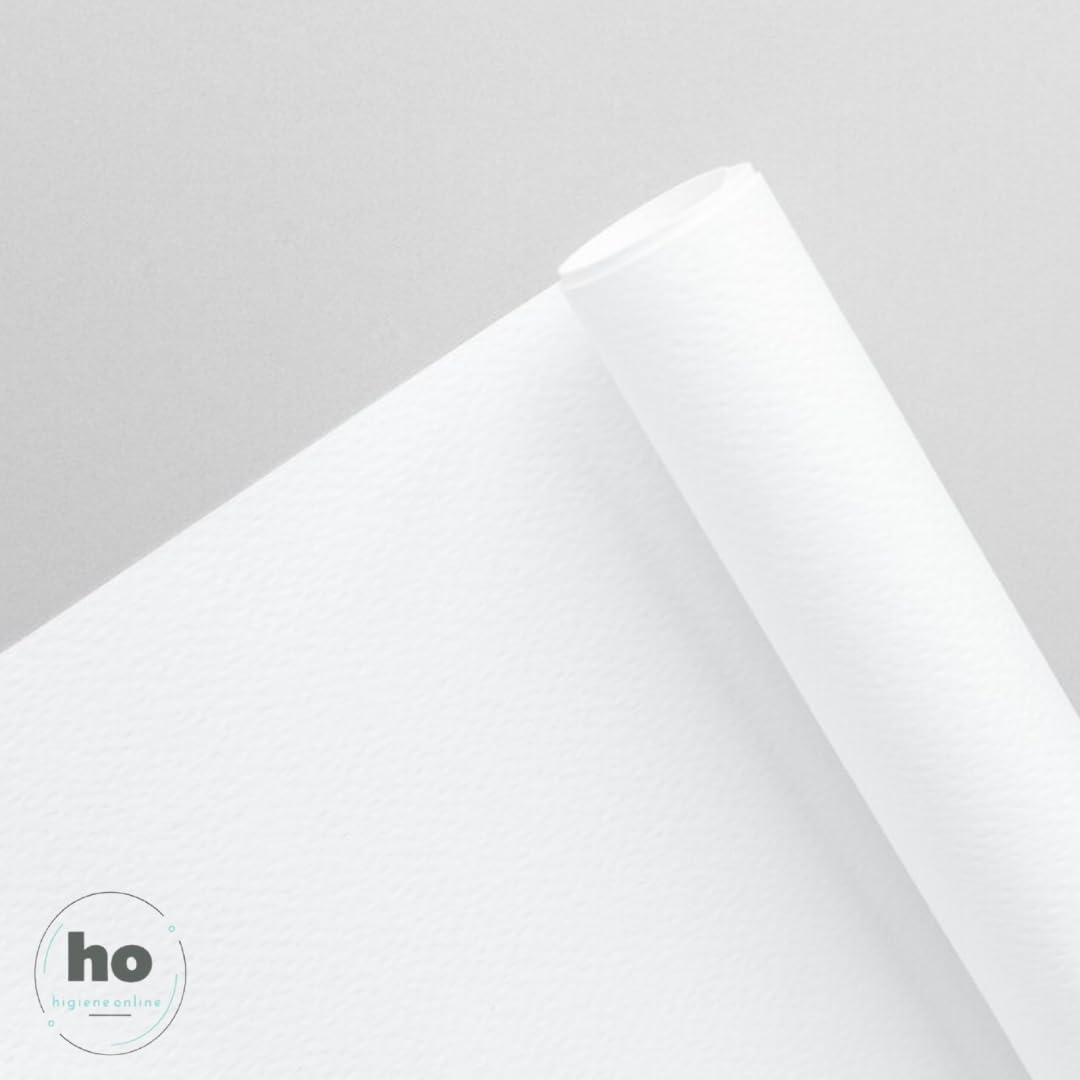 Rollos Papel Camilla Con Precorte 50 m x 60 cm | Celulosa Virgen 100% | Rollo Papel de Camilla estética, masaje, clínicas, tatuadores, consultorios médicos, etc (3)