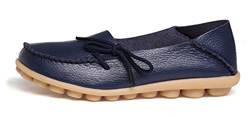 Image of VenusCelia Women's Breathable Comfort Walking Office Flat Loafer
