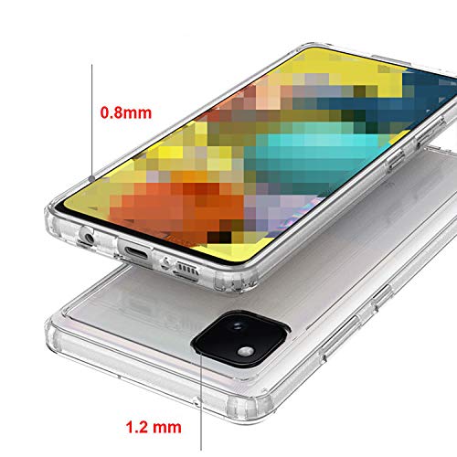 Amazon.co.jp: Pixel4a（5G クリアケース 透明ケース/カバー