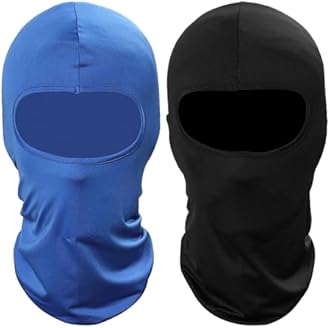 Pukavt 1-6 Pack Balaclava Face Mask, Ski Mask for Men Women, UV Protection Windproof Scarf for Motorcycle Snowboard Cycling