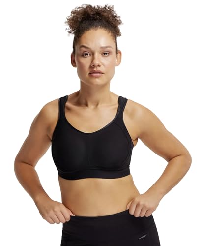 Image of Jockey MI11 Women Wirefree Non Padded Microfiber Elastane Stretch Full Coverage Active Sports Bra with StayDry Treatment