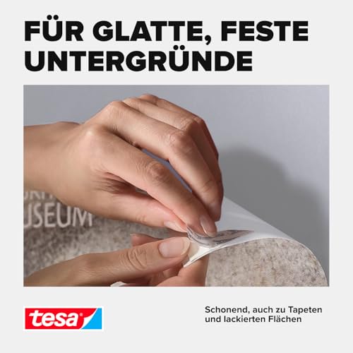 tesa Powerstrips POSTER - 3 x 20 doppelseitige Klebestreifen – Ansicht 5