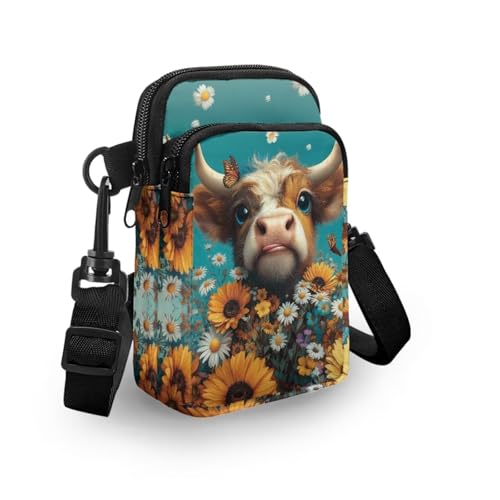 Image of Lightweight Small Crossbody Bags Cell Phone Purses Travel Pouch Shoulder Bag for Women