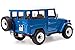 All Star Toys Exclusive Toyota Land Cruiser FJ40 Royal Blue with Custom Off-Road Wheels 1/24 Diecast Model by Motormax 79323 FJ Cruiser J40
