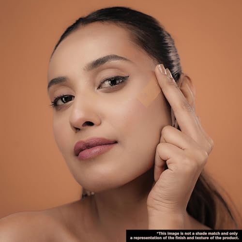 Image of BELLAVITA SPF 50 Compact Powder for All Skin Types | Matt Finish | Hide Pores | Long Lasting | Smooth Skin Texture | Full Coverage | Warm Sun