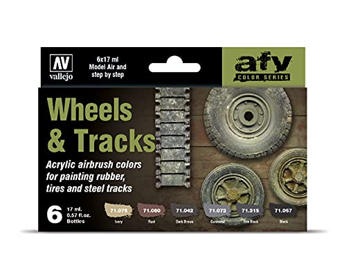 Model Air - Sets AFV Color Series - Wheels & Tracks