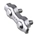BQLZR 304 - Abrazaderas de alambre de doble cierre, acero inoxidable (10...