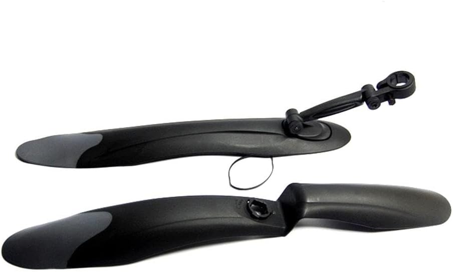 Dirt- Mountain Bike Mud Guard Set | Plastic | Easy Install & | Keep Bike Dryer and Cleaner | Front & Rear Fenders |All-Weather ion